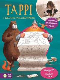 Książka - Tappi i długie kolorowanie. Wizyta u fok. Złośliwe czary