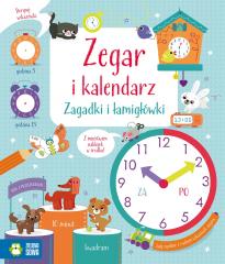 Książka - Zegar i kalendarz zagadki i łamigłówki