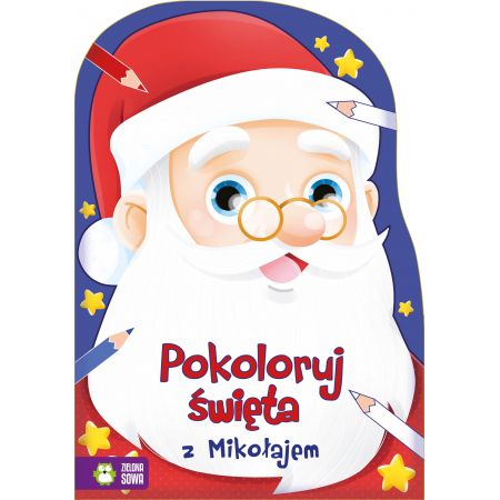 Pokoloruj święta z Mikołajem