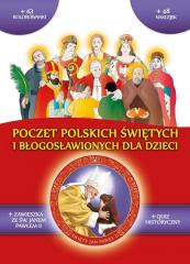 Książka - Poczet polskich świętych i błogosławionych dla dzieci