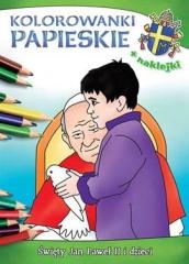 Książka - Kolorowanki papieskie. Święty Jan Paweł II i dzieci