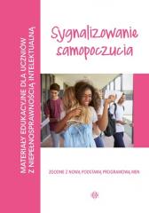 Książka - Sygnalizowanie samopoczucia Materiały edukacyjne dla uczniów z niepełnosprawnością intelektualną