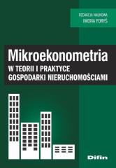 Książka - Mikroekonometria w teorii i praktyce gospodarki...