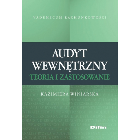 Książka - Audyt wewnętrzn. Teoria i zastosowanie