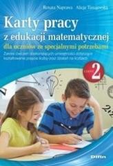 Książka - Karty pracy z edukacji matematycznej... cz.2