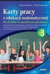 Książka - Karty pracy z edukacji matematycznej... cz.3