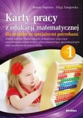 Książka - Karty pracy z edukacji matematycznej... cz.1