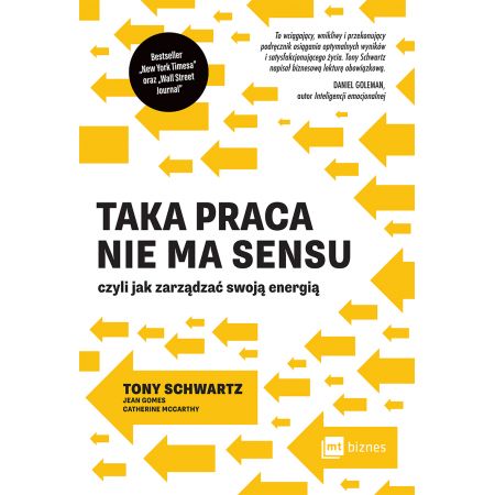 Książka - Taka praca nie ma sensu czyli jak zarządzać swoją energią