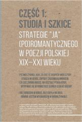 Książka - Strategie ja (po)romantycznego w poezji polskiej XIX-XXI wieku