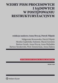 Książka - Wzory pism procesowych i sądowych w postępowaniu restrukturyzacyjnym