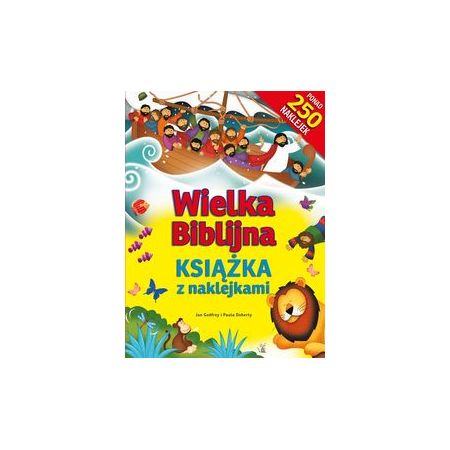 Wielka Biblijna książka z naklejkami