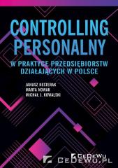 Książka - Controlling personalny w praktyce przedsiębiorstw