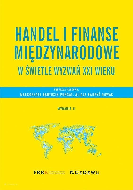 Książka - Handel i finanse międzynarodowe w świetle wyzwań