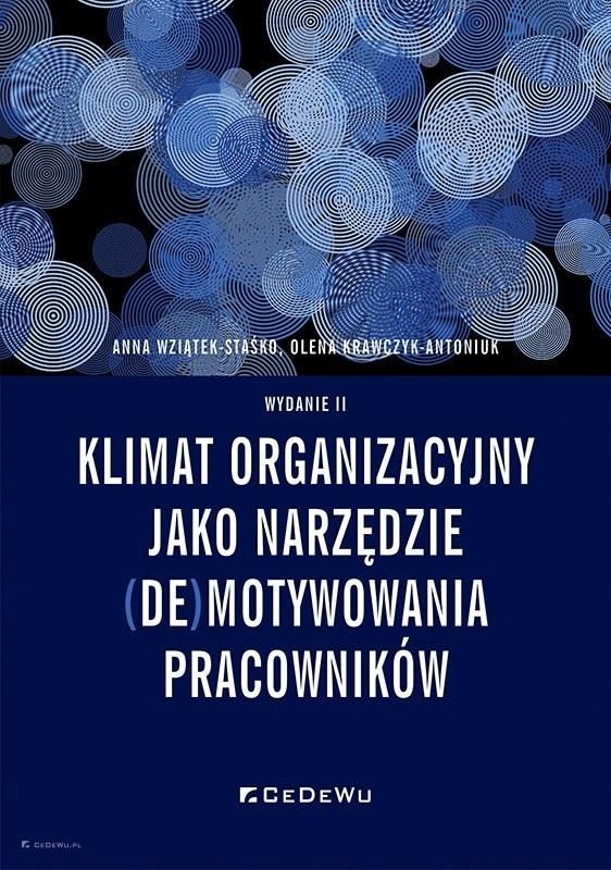 Książka - Klimat organizacyjny jako narzędzie...