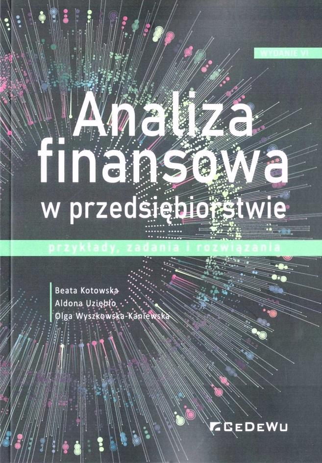 Książka - Analiza finansowa w przedsiębiorstwie w.6