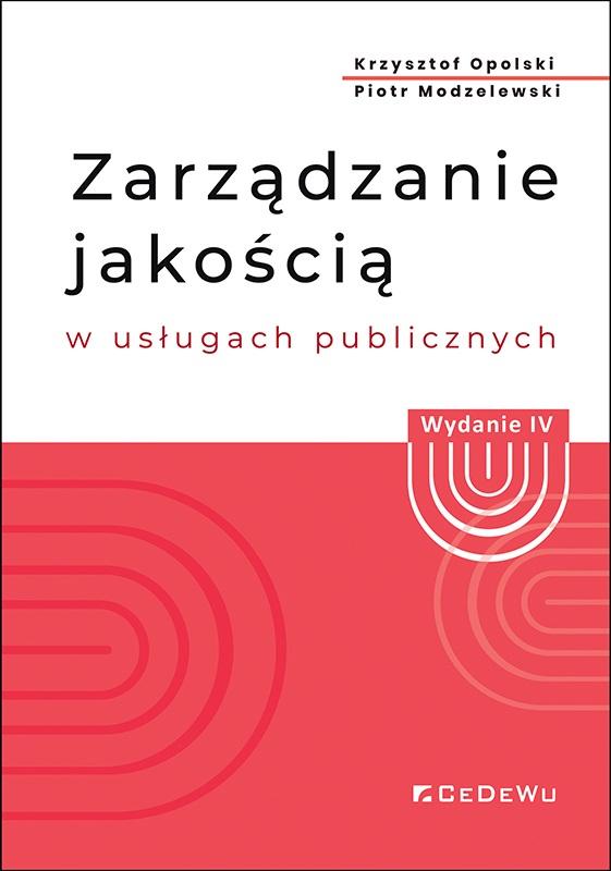 Książka - Zarządzanie jakością w usługach publicznych w.4