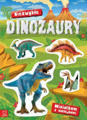 Książka - Niezwykłe dinozaury minialbum z naklejkami