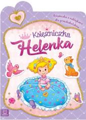 Książka - Księżniczka helenka książeczka z naklejkami dla przedszkolaków