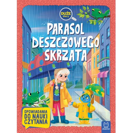 Książka Parasol deszczowego skrzata. Duże litery. Opowiadanai do nauki czytania