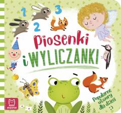 Książka - Piosenki i wyliczanki. Popularne utwory dla dzieci