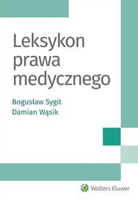 Książka - Leksykon prawa medycznego