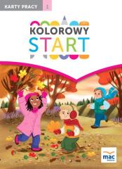 Książka - Kolorowy start. 5 i 6 latki KP cz.1 w.2017 MAC