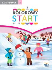 Książka - Kolorowy start. 5 i 6 latki KP cz.2 w.2017 MAC