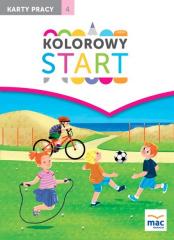 Książka - Kolorowy start. 5 i 6 latki KP cz.4 w.2017 MAC