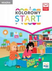 Książka - Kolorowy start. 5 i 6 latki. Książka w.2017 MAC