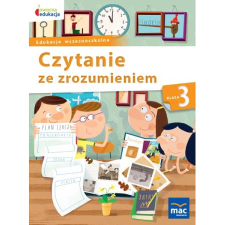 Książka - Owocna edukacja. Czytanie ze zrozumieniem. Klasa 3