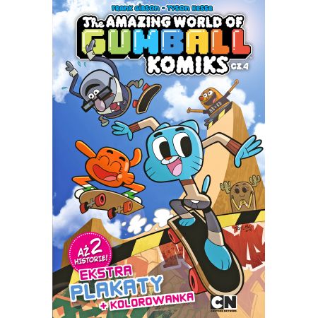 Książka - The Amazing World of Gumball Komiks. Tom 4