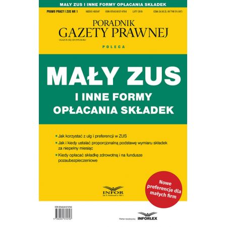 Mały ZUS i inne formy opłacania składek