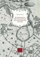 Książka - Słownik biograficzny słodowników, piwowarów i karczmarzy krakowskich 1501-1655