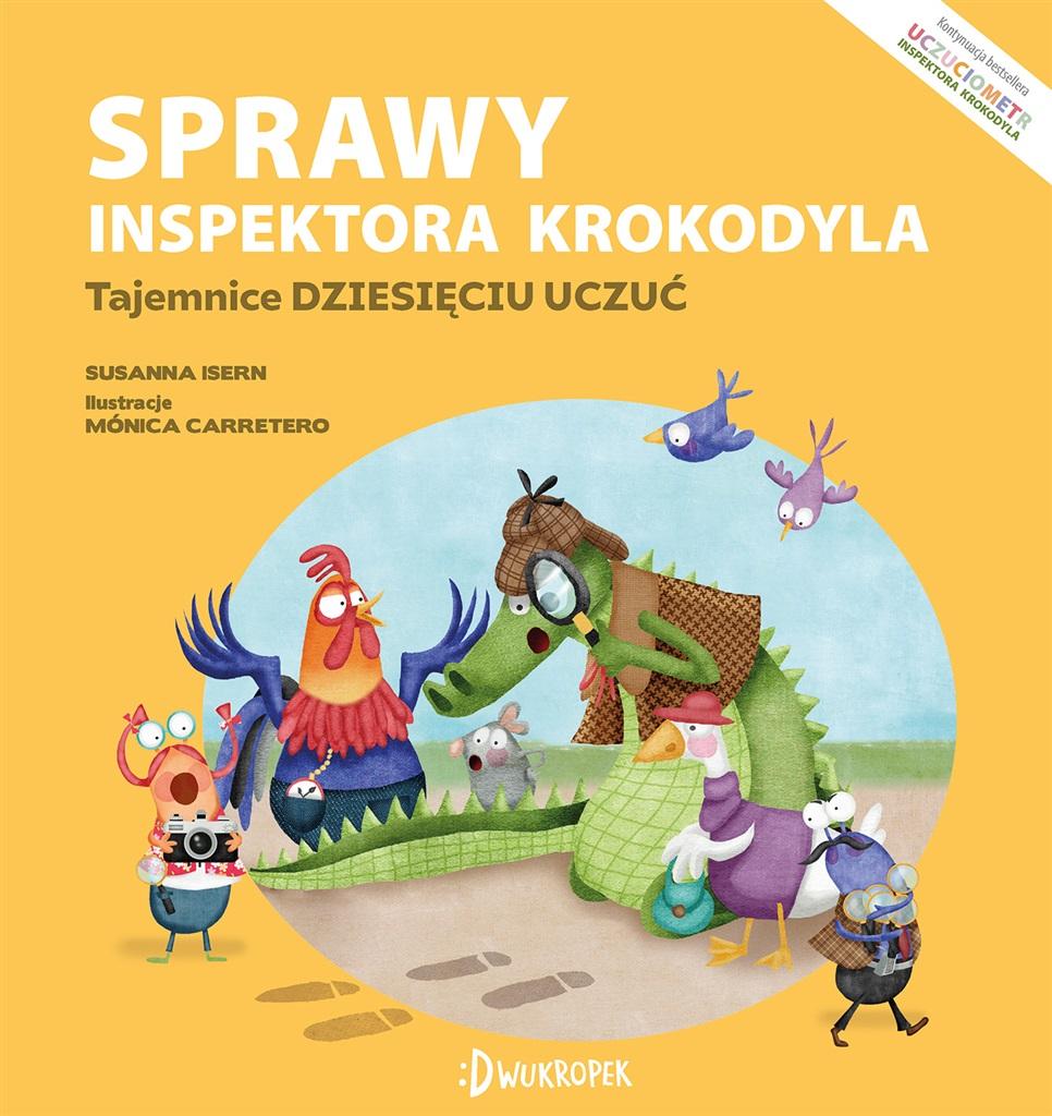 Książka - Sprawy inspektora Krokodyla. Tajemnice...