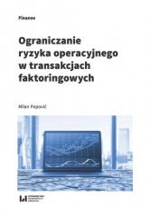Książka - Ograniczanie ryzyka operacyjnego w transakcjach faktoringowych