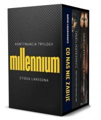 Książka - Pakiet Millennium: Co nas nie zabije, Mężczyzna, który gonił swój cień, Ta, która musi umrzeć