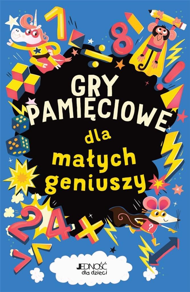 Książka - Gry pamięciowe dla małych geniuszy