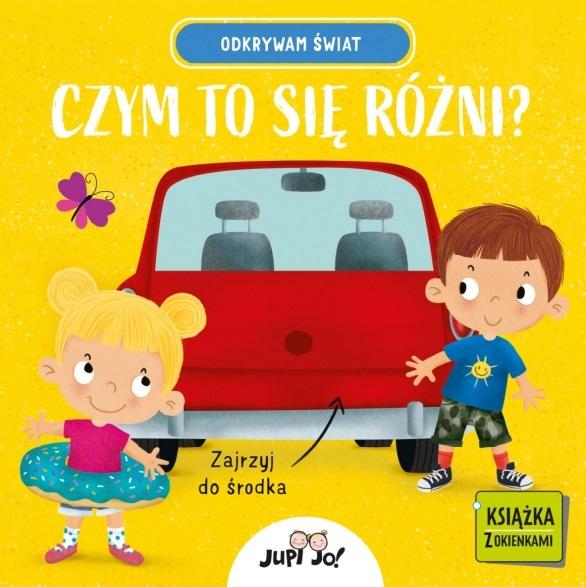 Odkrywam świat. Czym to się różni? Książka z okienkami