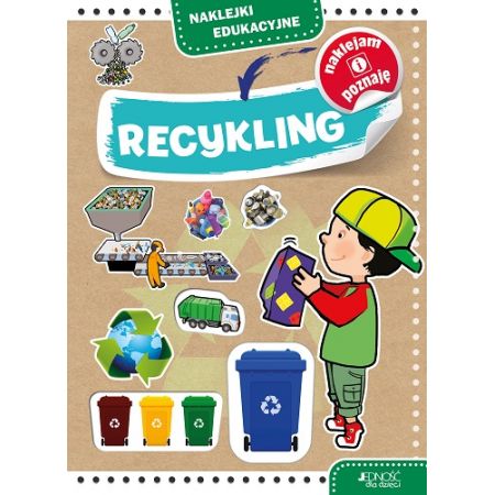 Książka - Recykling. Naklejki edukacyjne