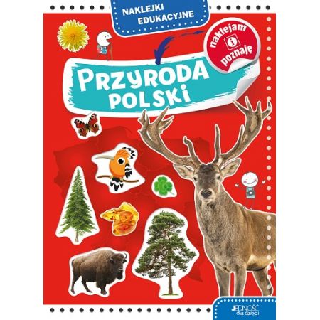 Książka - Przyroda Polski. Naklejki edukacyjne