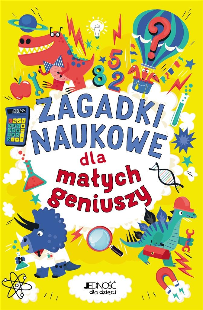 Książka - Zagadki naukowe dla małych geniuszy