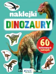 Książka - Dinozaury. 60 kolorowych naklejek