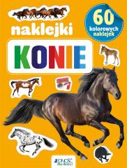 Książka - Konie. 60 kolorowych naklejek