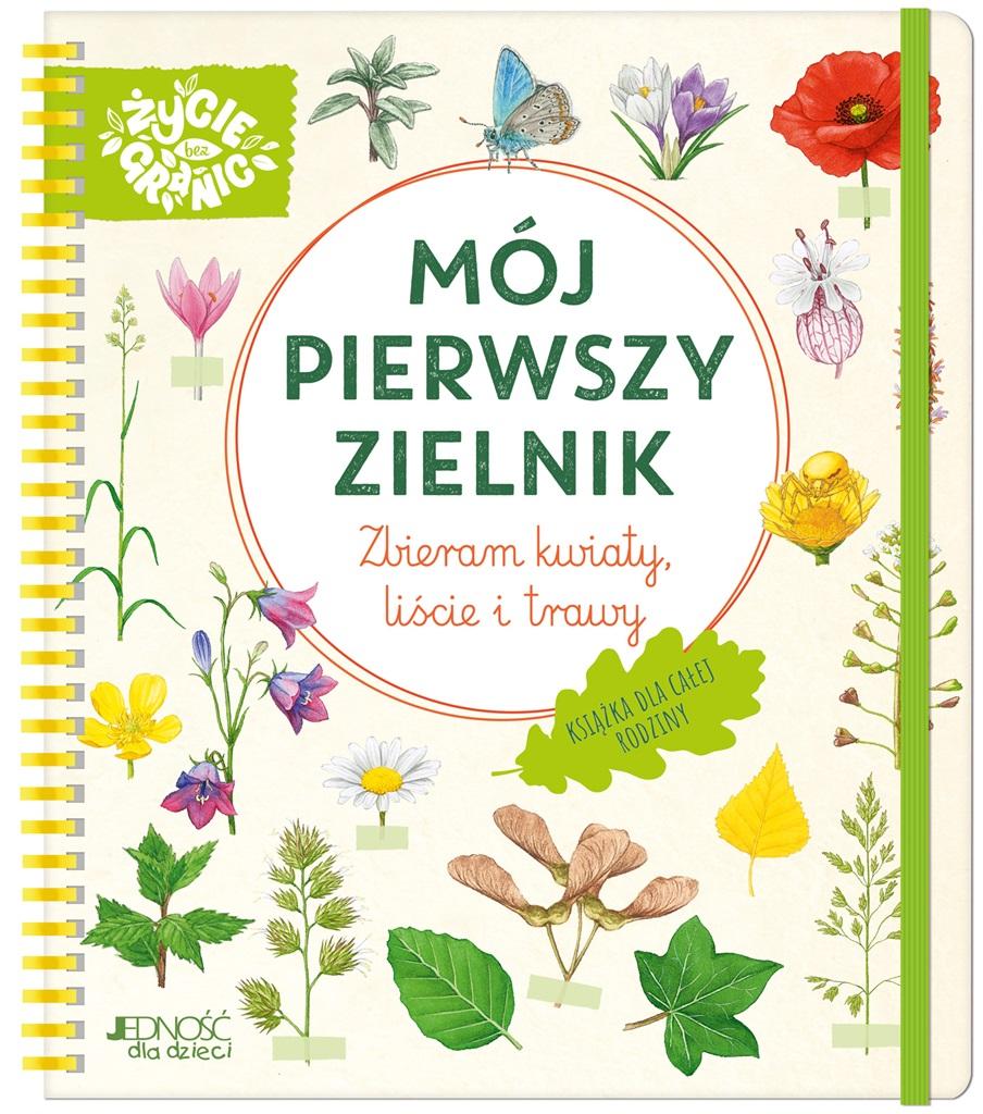 Książka - Mój pierwszy zielnik. Zbieram kwiaty, liście i..