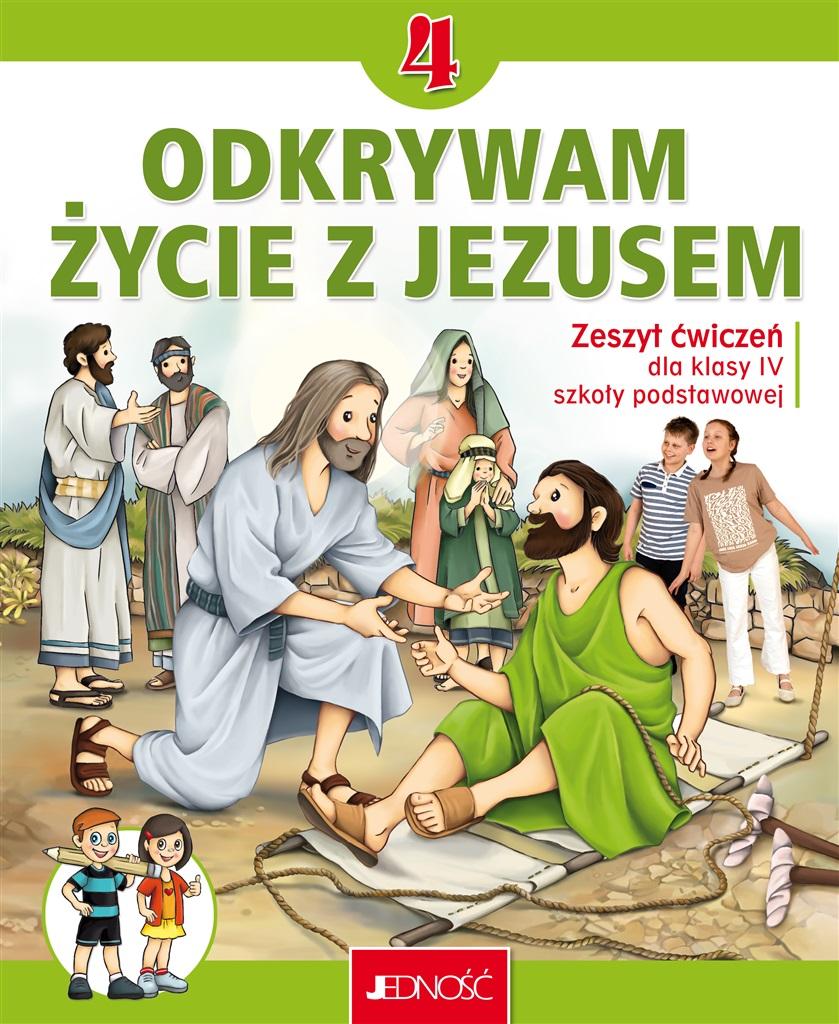 Książka - Religia SP 4 Odkrywam życie z Jezusem ćw