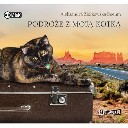 Książka - CD MP3 Podróże z moją kotką