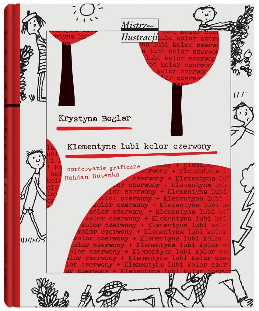 Książka - Klementyna lubi kolor czerwony