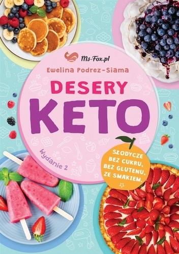 Książka - Desery keto bez cukru bez glutenu
