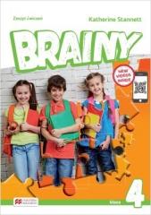 Książka - Brainy. Klasa 4. Zeszyt ćwiczeń. Język angielski. Szkoła podstawowa