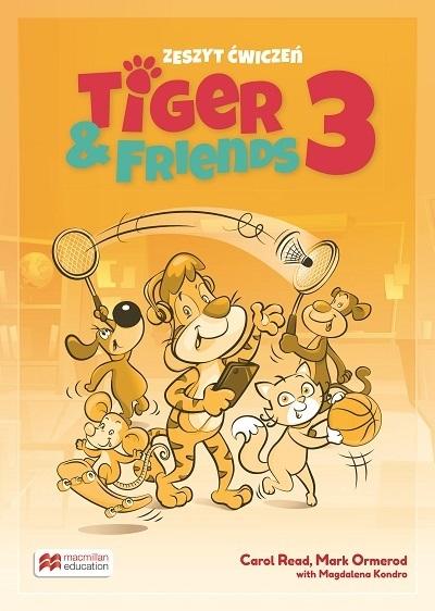 Książka - Tiger & Friends 3 WB + kod Student's App MACMILLAN